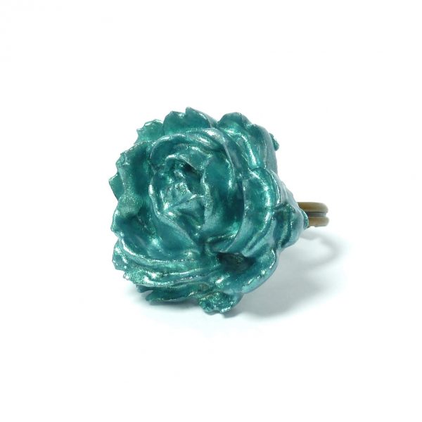 Turquoise Rose Ring