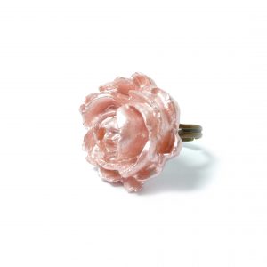 soft pink rose ring view 2