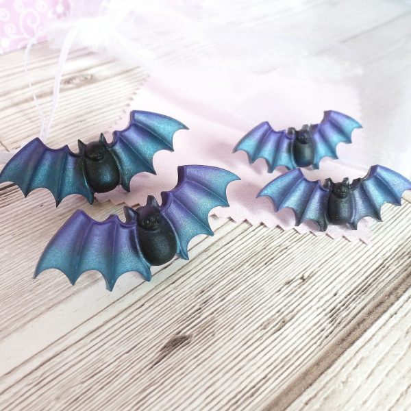 blue and purple bats view 1