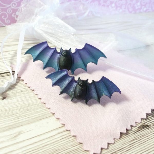 blue and purple bats view 2
